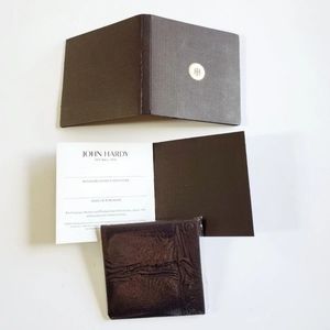 John Hardy Jewelry cleaning cloth and brochure